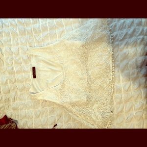 White crop top